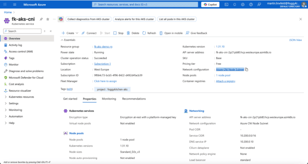 AKS Kubenet vs Azure CNI - figure 2